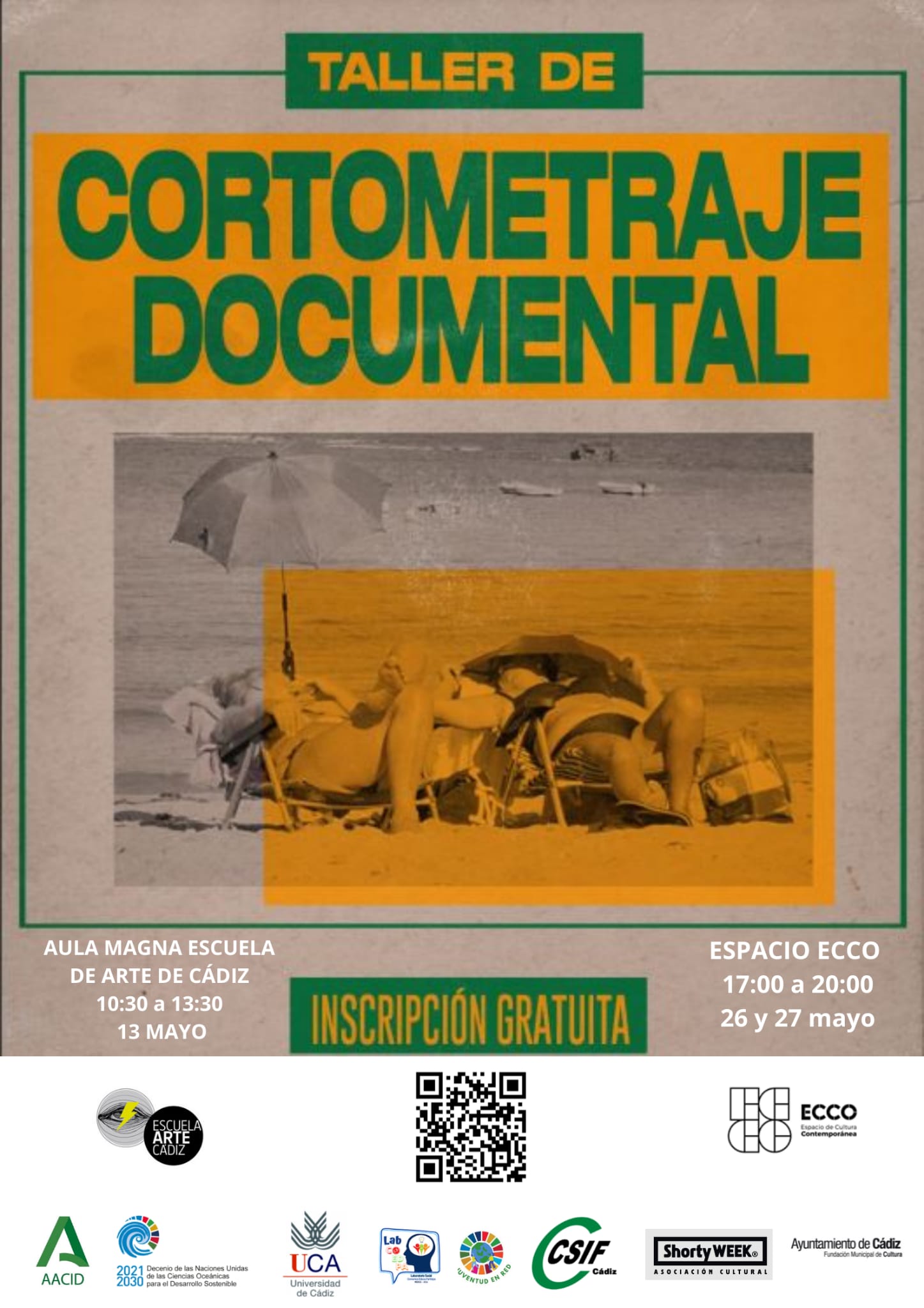 Taller de creación de cortos documentales