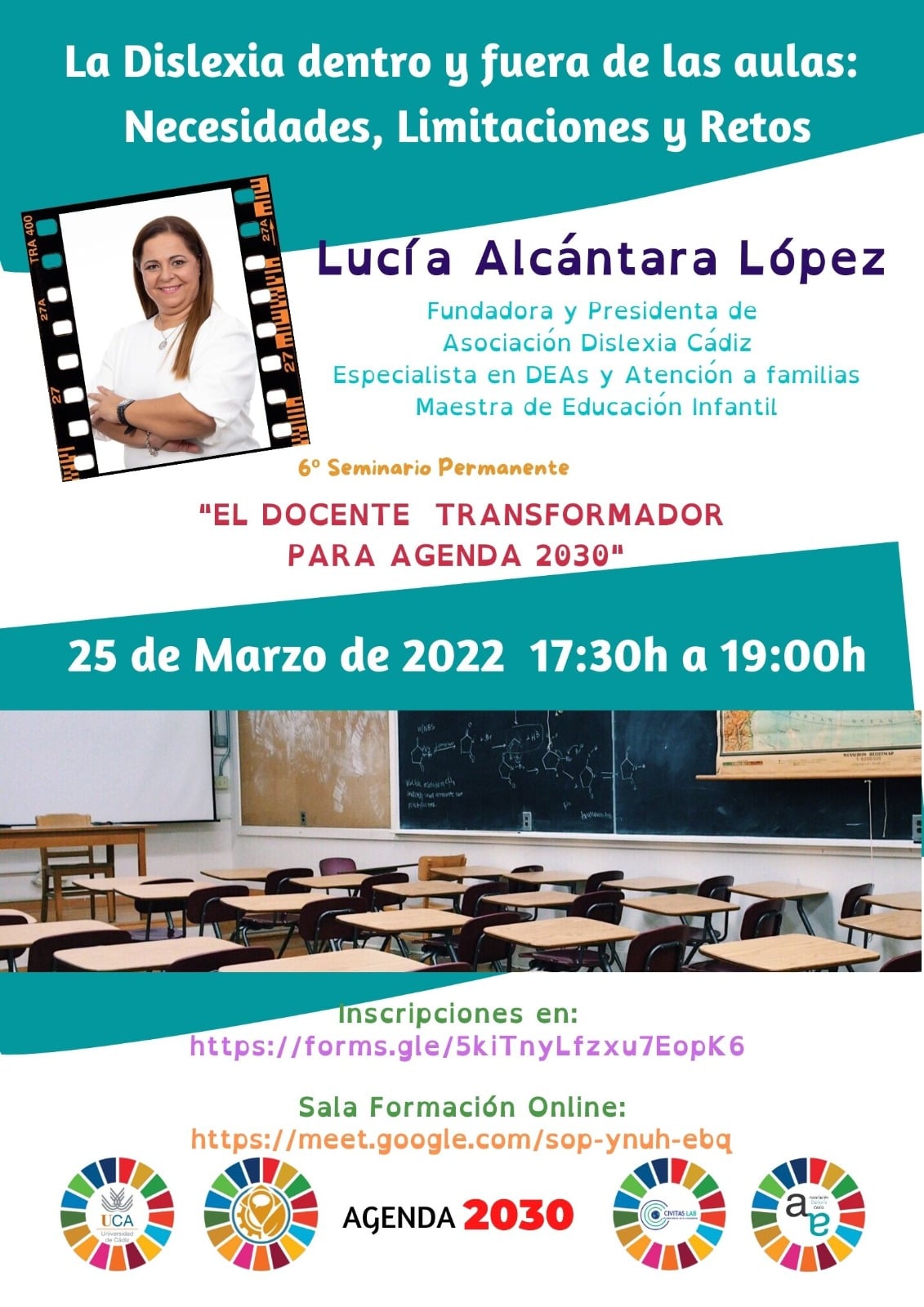 LA DISLEXIA DENTRO Y FUERA DE LAS AULAS. NECESIDADES, LIMITACIONES Y RETOS.